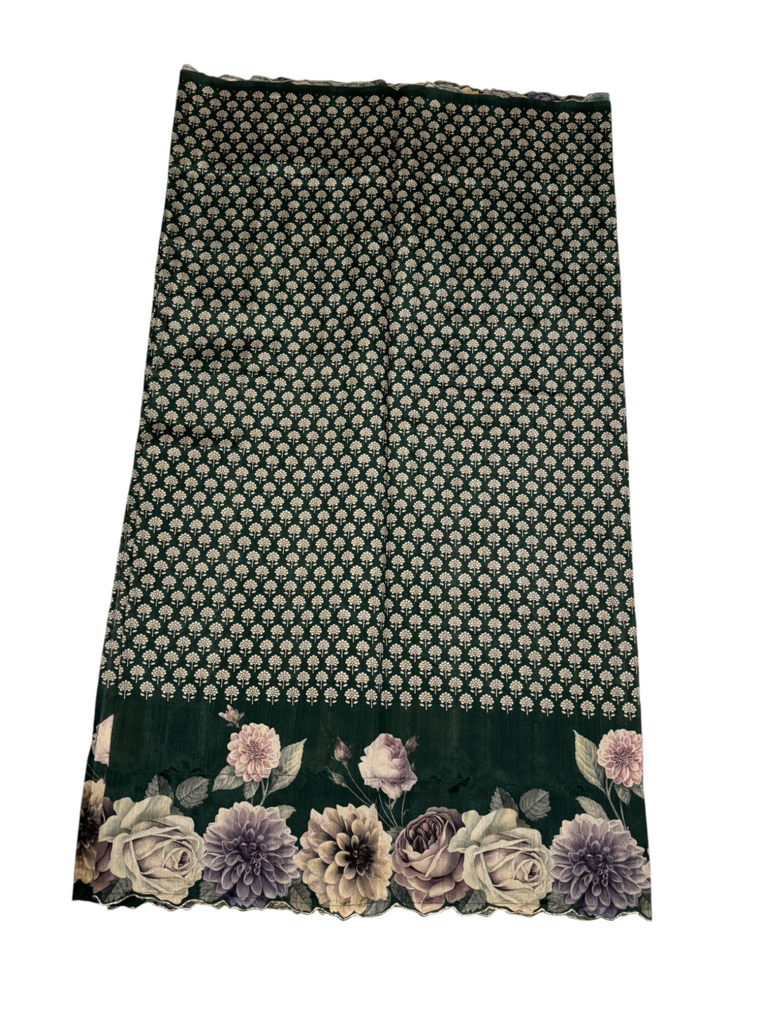 Elegant Mangalagiri Rangali Silk Saree – Royal Blue with Silver Weaving