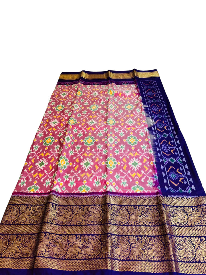 Elegant Pure Ikkat Silk Saree for Weddings & Festive Wear