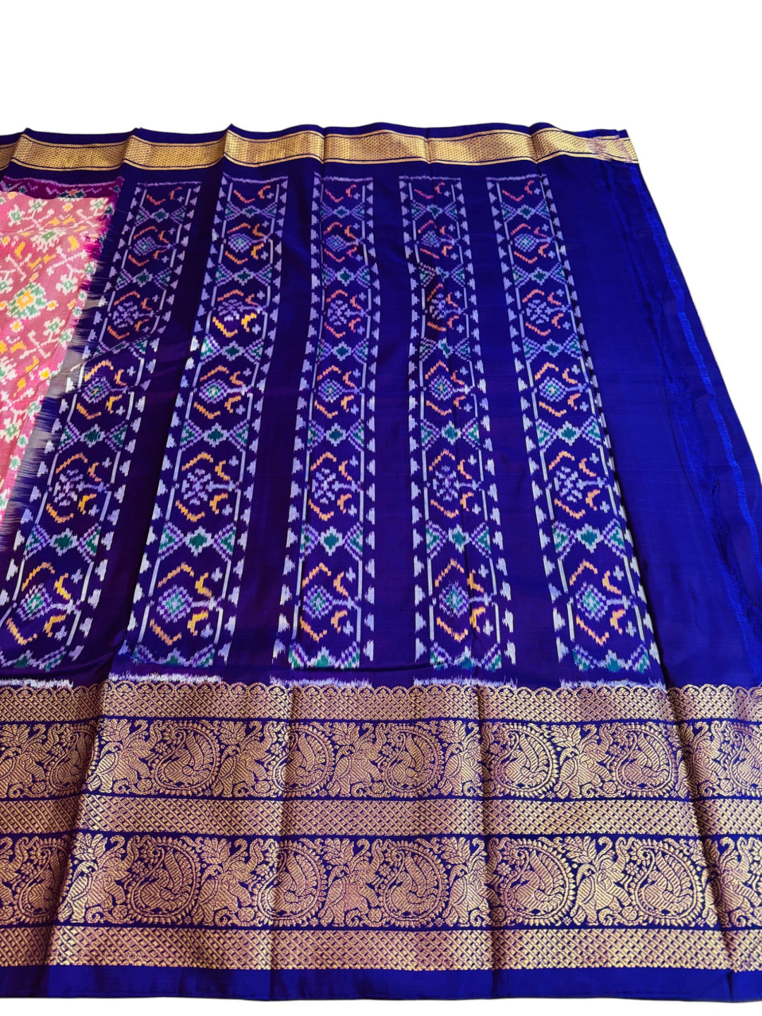 Elegant Pure Ikkat Silk Saree for Weddings & Festive Wear