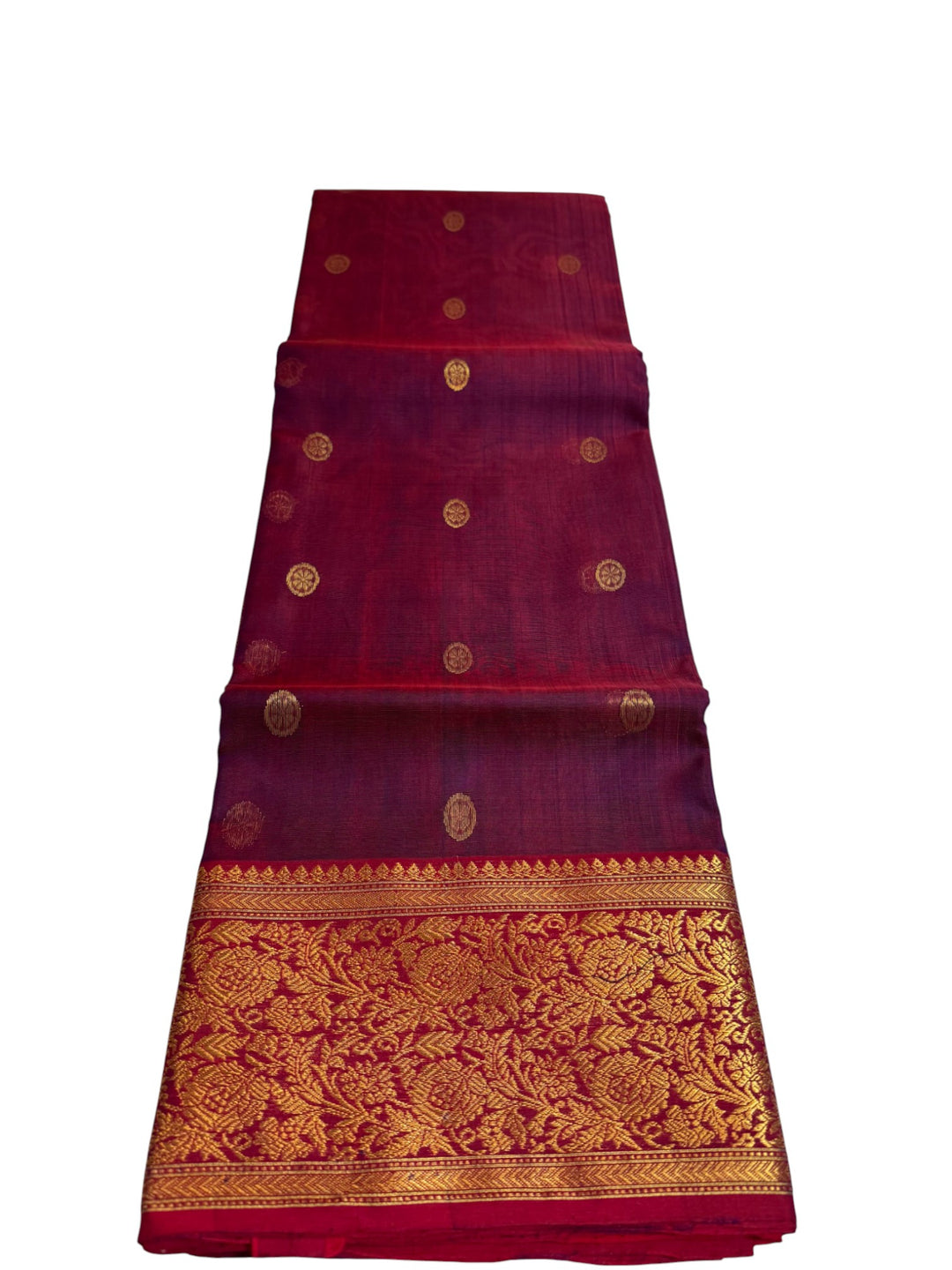 Pure Ikkat Weave Saree Paired with Designer Stitched Blouse