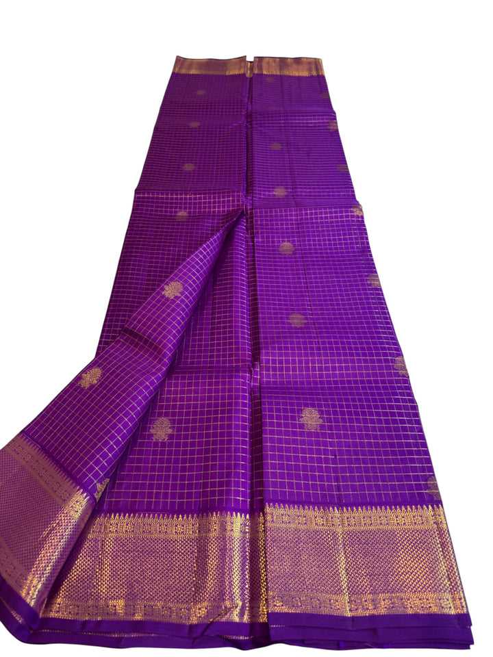 Traditional Ikat Weaving Saree with Elephant Motif – Stitched Blouse Set