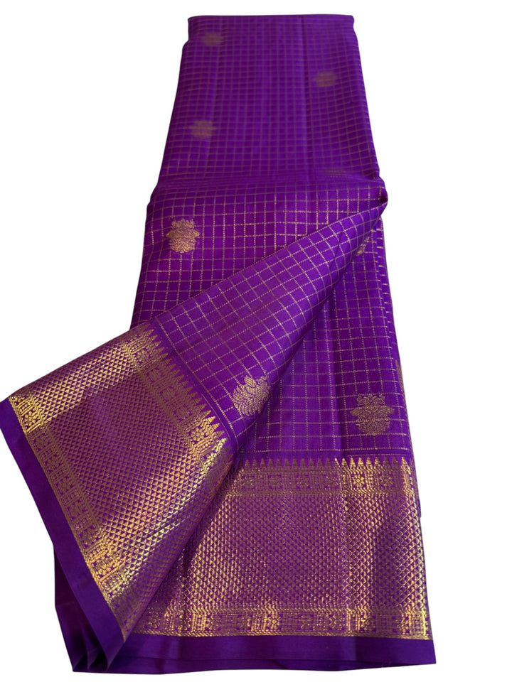Traditional Ikat Weaving Saree with Elephant Motif – Stitched Blouse Set