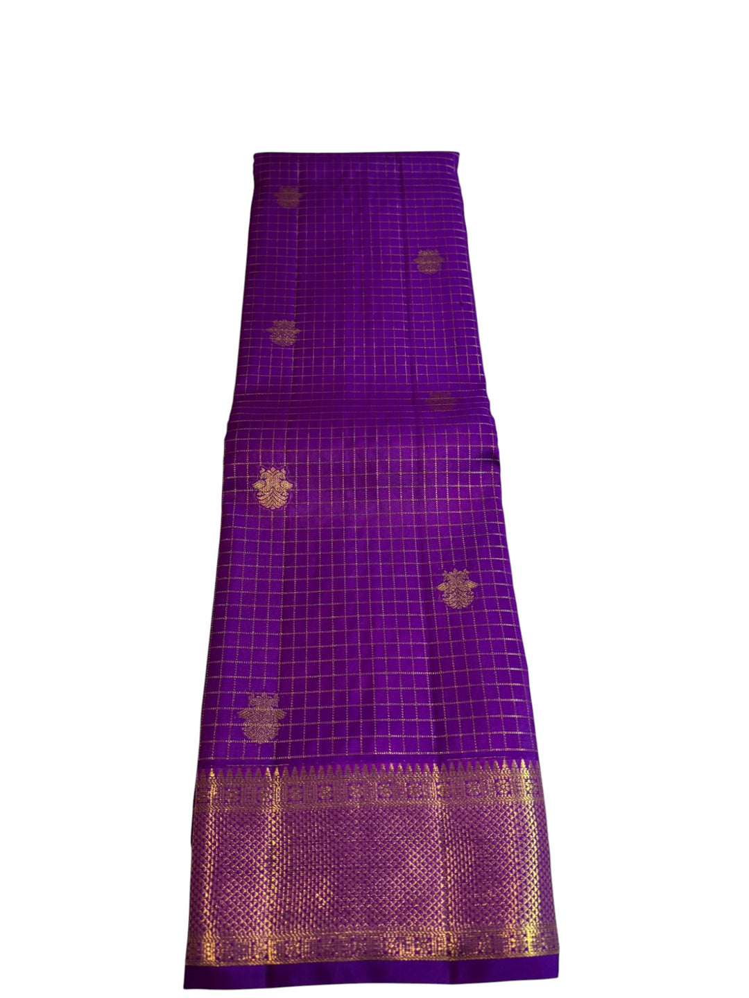 Traditional Ikat Weaving Saree with Elephant Motif – Stitched Blouse Set