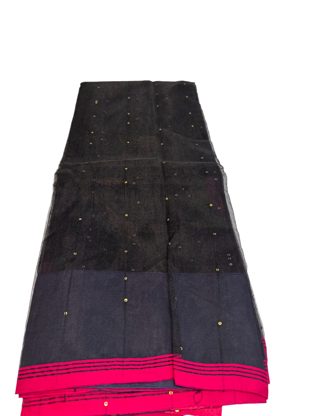 Jamdhani Saree with Stylish Pink Blouse – DC Collections Exclusive